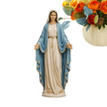 Estátua de Nossa Senhora em Resina | 16cm | Decoração Religiosa Cristã